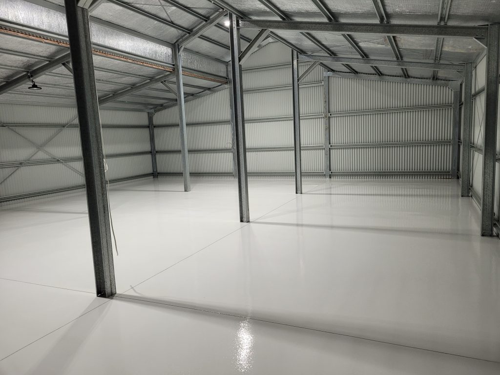 shed epoxy flooring