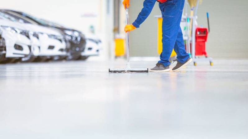 epoxy flooring maintenance