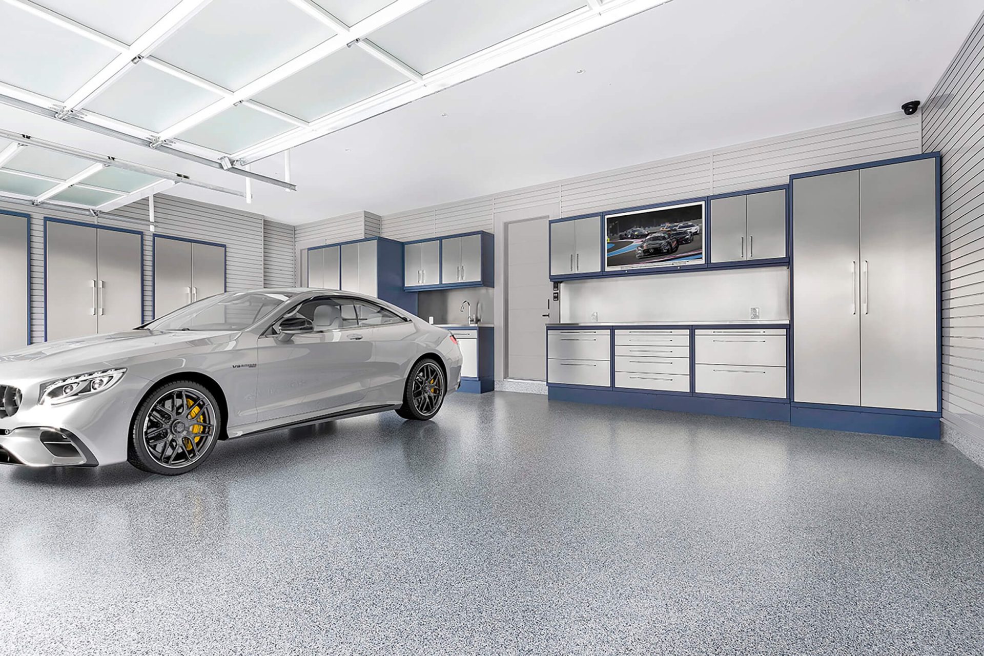 Garage epoxy floors